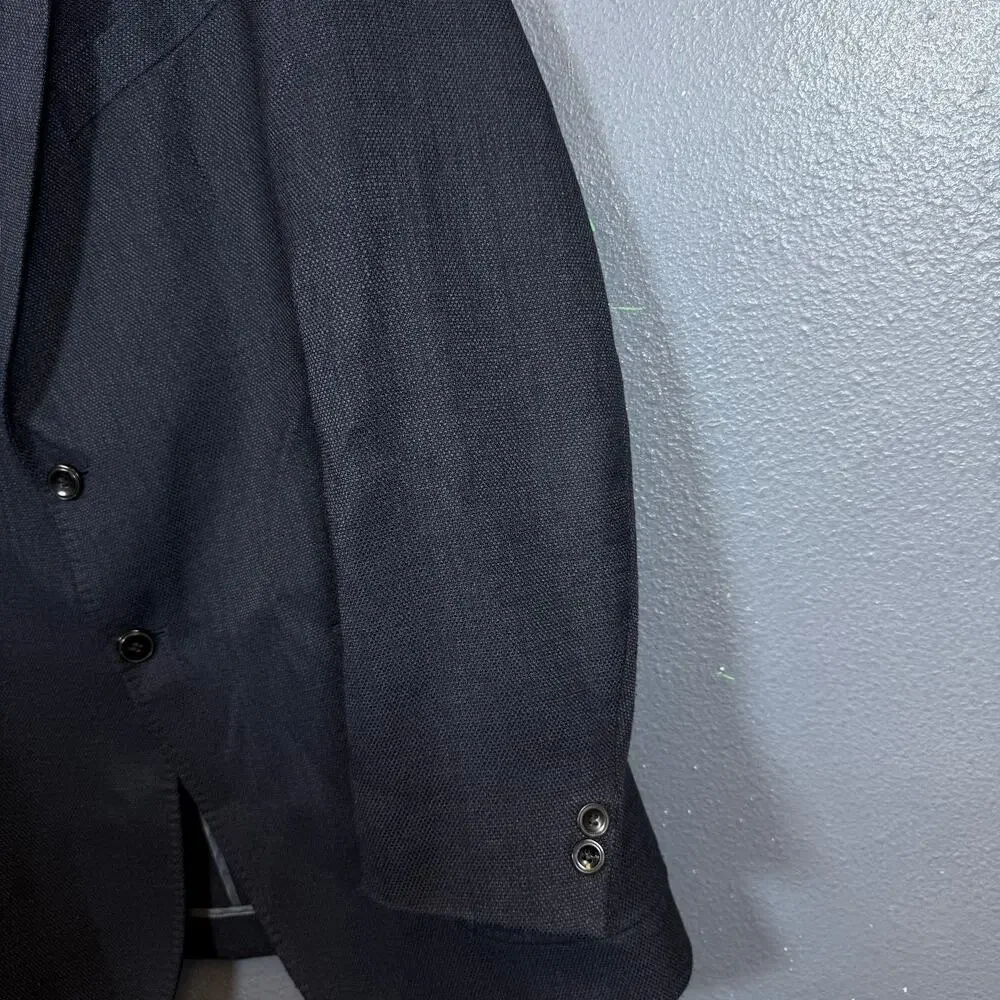 Armani Collezioni 40us men’s blue blazer 2 dots suit jacket